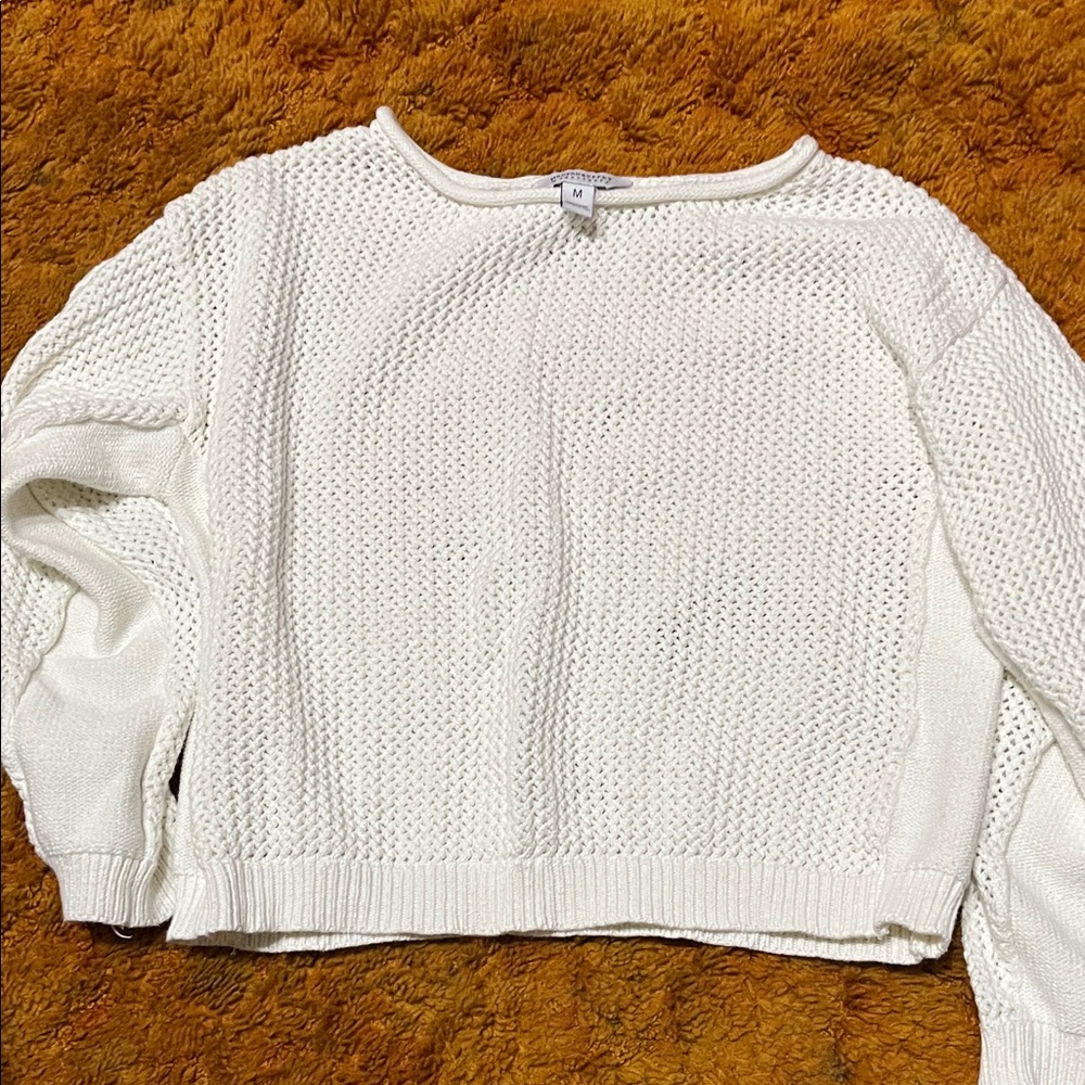 Sanctuary Cream Knit Sweater